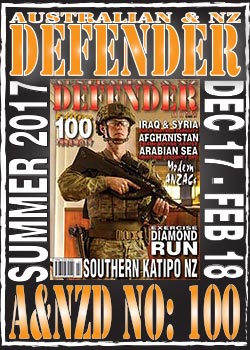 Australian & NZ Defender magazine No 100 Summer 2017.