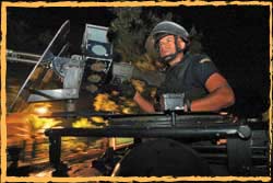 Portuguese GNR paramilitary UNPOL in Dili Feb 2008