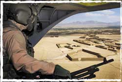 A 5 Aviation Regt Chinook over Uruzgan