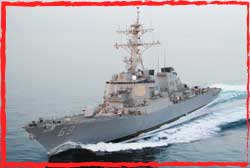 USS Milius hunts Somali pirates in the Gulf of Aden