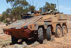 A German ARTEC Boxer IFV is one possible Land 400 contender.