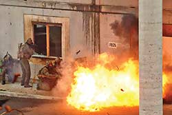 Tactical Assault Group - East conduct Method of Entry training.