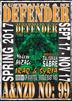 Australian & NZ Defender magazine No 99 Spring 2017.