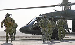 Australian SASR Operators embark on a targeted operation from Tarin Kowt in 2010
