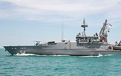 HMAS Larrakia Solomon Islands mission