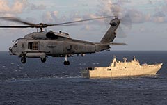 RAN MH-60R Romeo combat helicopter Sentient Vision Systems Kestrel ViDAR