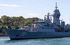HMAS Arunta Regional Presence Deployment (RPD) 2022