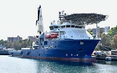 ADV Guidance Undersea Support Ship Royal Australian Navy
