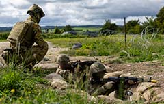 Australian Army Operation Kudu training team for Ukrainian Army in United Kingdom