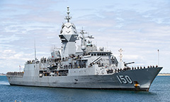 HMAS Anzac decommissioning service Fleet Base West May 2024