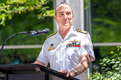 Australian Chief of Defence Force Vice Admiral David Johnston announcement