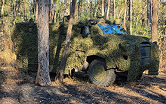 25/49RQR, 11 Brigade, SolarSigmaShield, Bushmaster Protected Mobility Vehicle - Medium