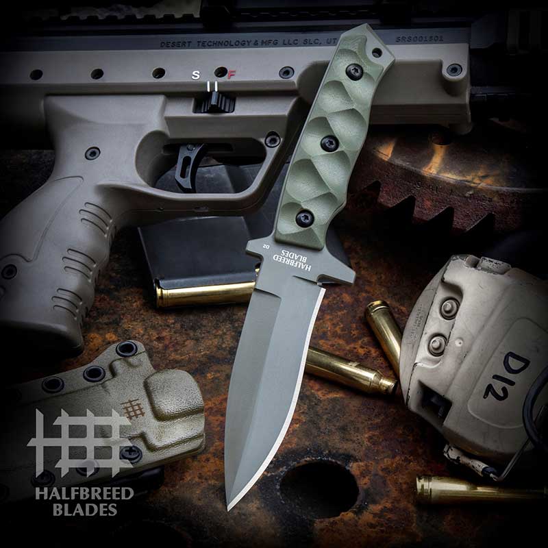 Halfbreed Blades Medium Clearance Knife MCK-02